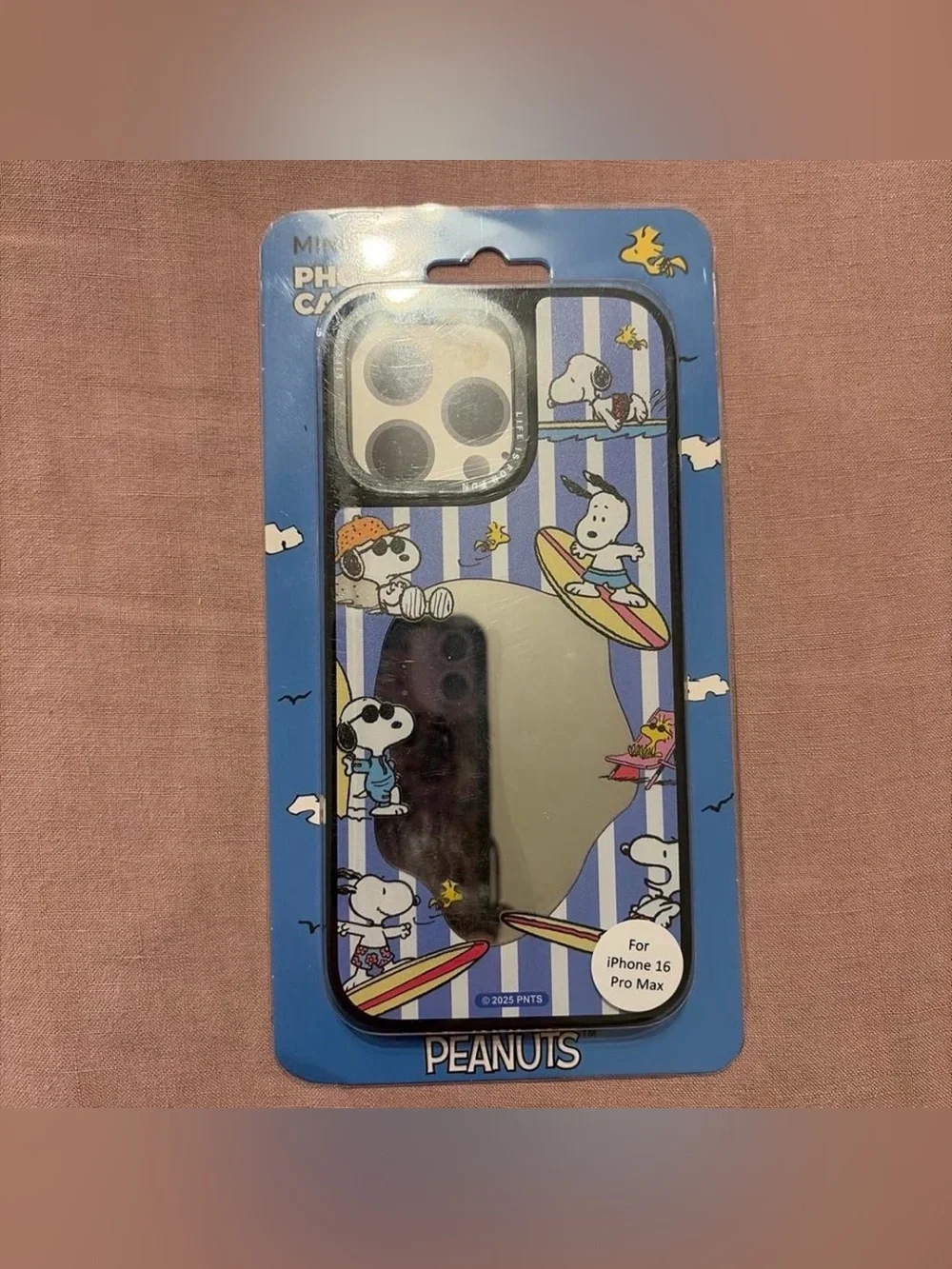 Miniso Peanuts Snoopy iPhone 16 Pro Max Phone Case